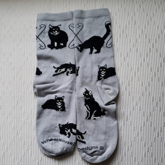 New Black Cat socks - Picture 2 of 4
